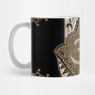 The elegant sign Ohm. Mug